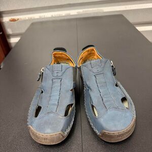 Greks Men's Blue and Navy Sandals